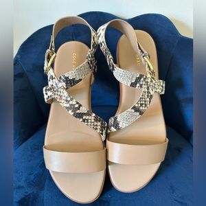 Coke Haan Findra Strappy Sandal Size 10